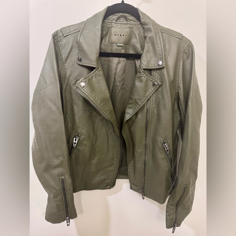 Blank NYC Women’s Faux Leather Jacket